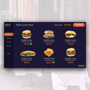 UI design for Fast Food Restaurant Self-Order App | App Design by mobileAppSL