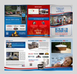 All Valley Backyard In-Store Brochure | Brochure Design by chandrayaan.creative