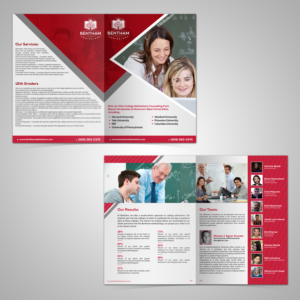 Informative brochure for college admissions prep service | Flyer Design by Schöpfer