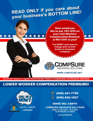 Compsure Insurance Solutions Drop Off Flyer | Flyer Design by citygirl17