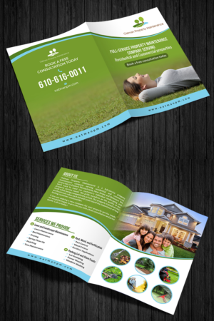 Oatman Property Maintenance Needs a Brochure For Their Business | Broschüren-Design von aspiremedia