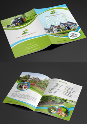 Oatman Property Maintenance Needs a Brochure For Their Business | Broschüren-Design von ecorokerz