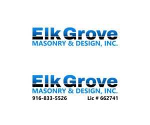 Logo Design by Machill for Elk Grove Masonry & Design, Inc. | Design #17681170