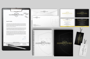 Stationery Design by Foxelate for Hamper World Pty Ltd | Design #17643035