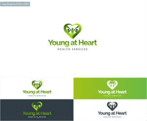 Logo and Business Card Design by Anhlee for Young at Heart | Design: #17681354