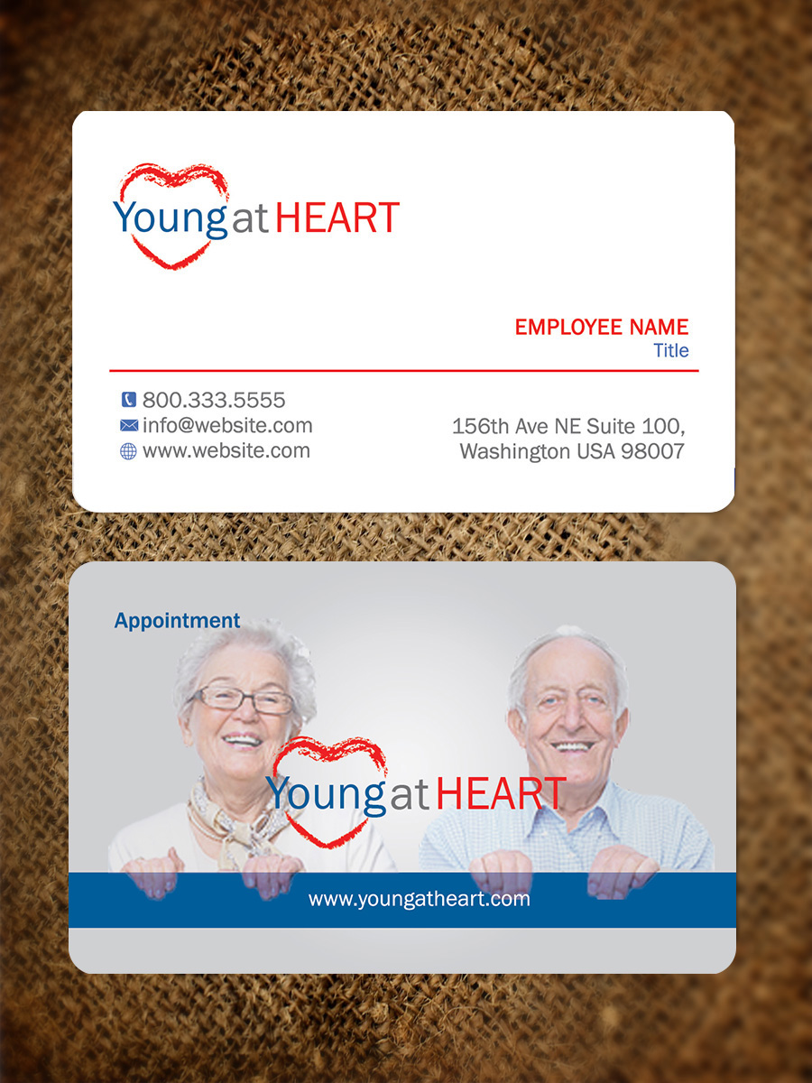 Logo and Business Card Design by Designs 2019 for Young at Heart | Design #17720008