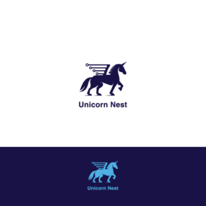 Unicorn Nest | Logo Design by ecorokerz