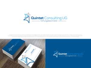  Quintet Consulting | Logo and Business Card Design by dharlan