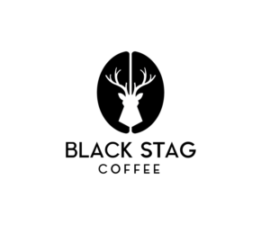 Black Stag Coffee | Logo Design by renderman