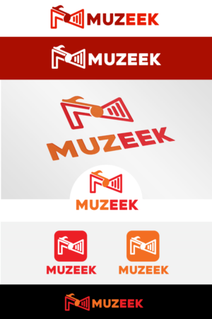 Logo Design by Saqib Ahmad for Muzeek | Design #17676770