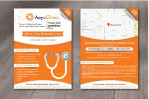 New Clinic in a Trendy, Hip Part of Town | Flyer Design by alex989