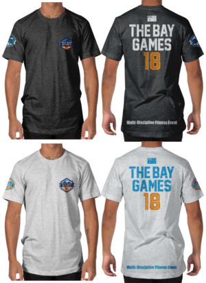 The Bay Games - multi-discipline fitness event | T-Shirt-Design von a.o.d