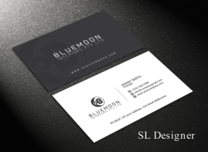 Bluemoon interiors PTY LTD | Business Card Design by SL Designer