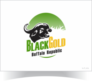 Queso Artesanal / Leche de Bufalo / Black Gold Buffalo Republic | Logo Design by r-toha