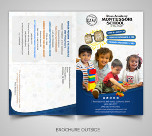 Ross Academy Montessori Summer Camp Brochure Redesign | Broschüren-Design von SAI DESIGNS