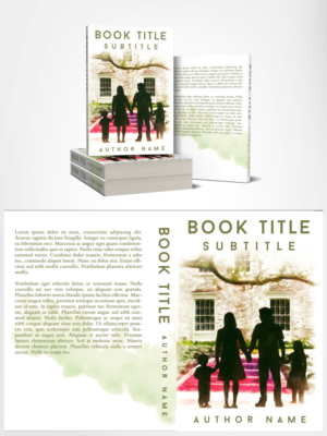 Blended step-family self-help book cover design | Book Cover Design by Estratosphera