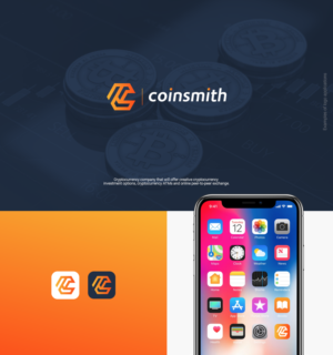 Coinsmith or Coinsmith.io | Logo Design by Felipe Moura