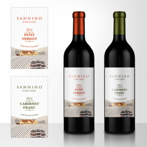 update US wine label for family owned NY vineyard with Italian heritage | Verpackungs-Design von SAI DESIGNS