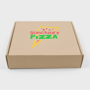 Sanctuary Pizza | Logo-Design von Daniel Caso Design