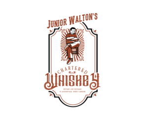 Junior Walton's Chartered Whiskey | Logo-Design von Hung Phung