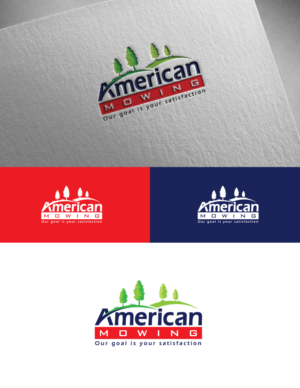 American Mowing | Logo Design by ecorokerz