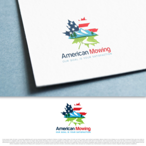 American Mowing | Logo Design by DesignDUO