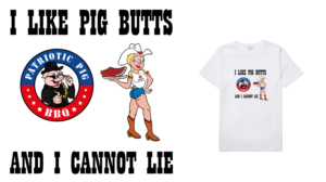 T-shirt Design by Alí M for Patriotic Pig | Design #17784449