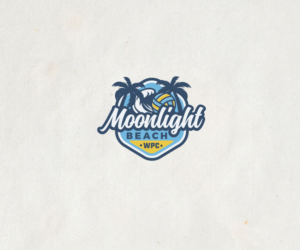 Moonlight Beach WPC | Logo Design by Ena