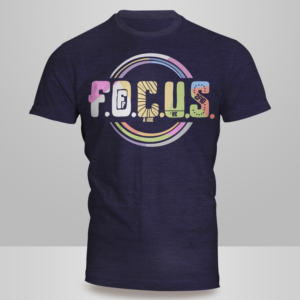 FOCUS less on being Ignorant and more on being Smart | T-shirt Design by Kero