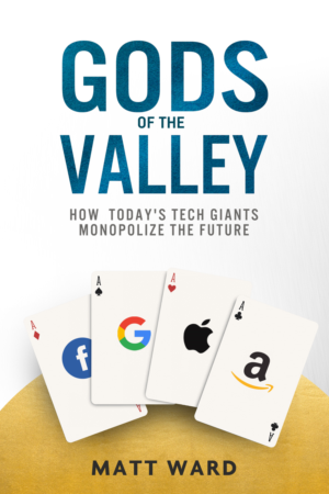 Need an artistic and professional cover for a book about today's tech giants and how they monopolize | Book Cover Design by Tatlin