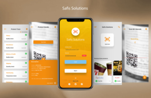 Modern Blockchain supply chain tracking app design for Safis Solutions | App Design by AppGeek