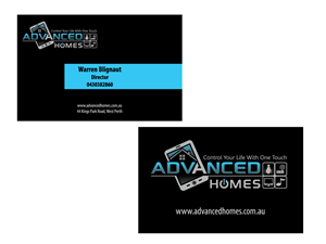 Business Card Design by viniandra