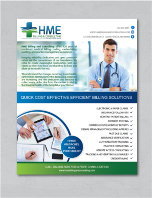 Medical Billing Company needs Trifold Brochure Design | Flyer-Design von alex989