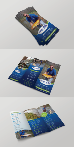 Fish Farm needing 3 - Fold Flyer / Price List designed | Flyer Design by alex989