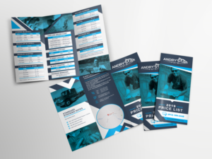 Fish Farm needing 3 - Fold Flyer / Price List designed | Flyer Design by Ena