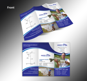 Fish Farm needing 3 - Fold Flyer / Price List designed | Flyer Design by innovative earth