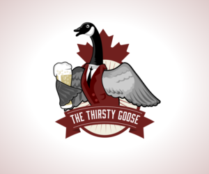 The Thirsty Goose | Logo-Design von VGB