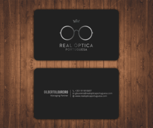 Real Óptica Portuguesa - business card | Business Card Design by Stylez Designz