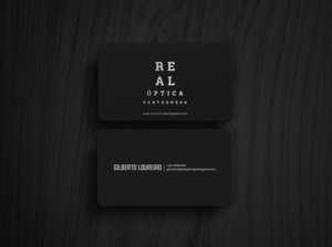 Real Óptica Portuguesa - business card | Business Card Design by alex_etel