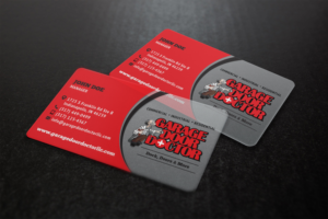 Garage Door Doctor need professional looking business card printed on plastic, Commericial, Industri | Business Card Design by MIND