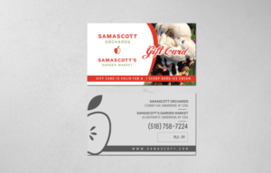 Family farm needs a Ice Cream gift card designed for our store | Visitenkarten-Design von chandrayaan.creative