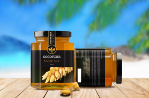 Packaging design pot 500gr Polynesian honey  | Packaging Design by Nuepine Designs