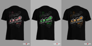 ARW Offroad & Performance giveaway t-shirt | T-shirt Design by Fatboy Graphic