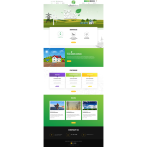 Web Design by AVD for The Green Miner | Design #17997351