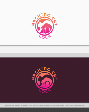 Arching Cat Yoga | Logo-Design von AD-X