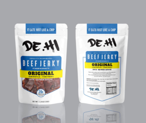 Crispy Jerky Packaging for DE.HI | Verpackungs-Design von Vishal Vishwakarma 