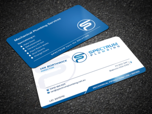 Spectrum Plumbing | Business Card Design by Sandaruwan