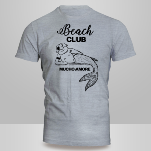 Cartoon/Sketch No Expression Mail Mermaid  | T-shirt Design by Kero