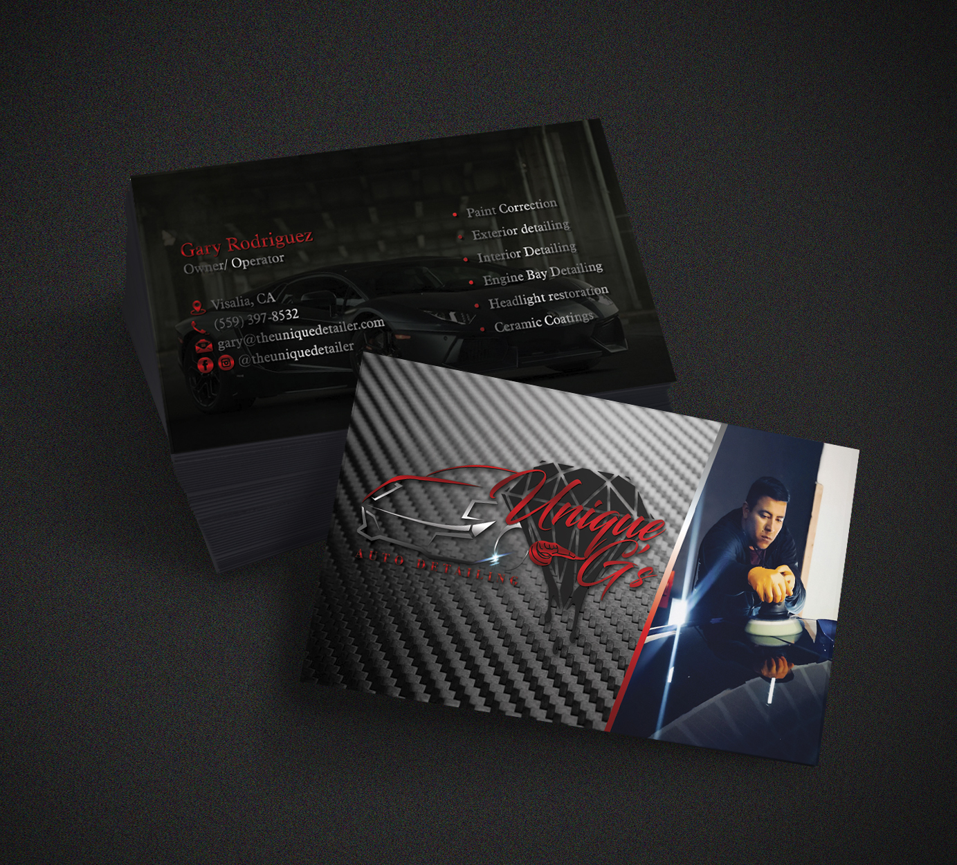 Business Card Design by Hardcore Design for this project | Design #18089854