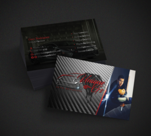 Unique G's Auto Detailing new business cards | Business Card Design by Hardcore Design